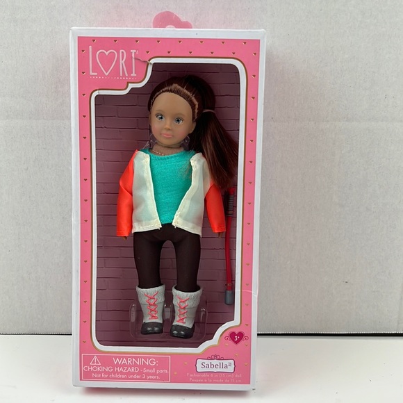 Lori doll Sabella. Hiking doll has brown skin and brown hair - Picture 1 of 4